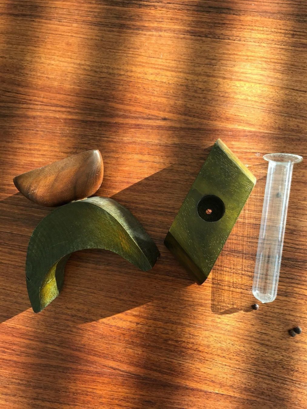 Portacandele: Vase & Kerzenhalter Symbol der 5 Elemente Handmade – Usato da niederbipp venduto da Esbenz 4