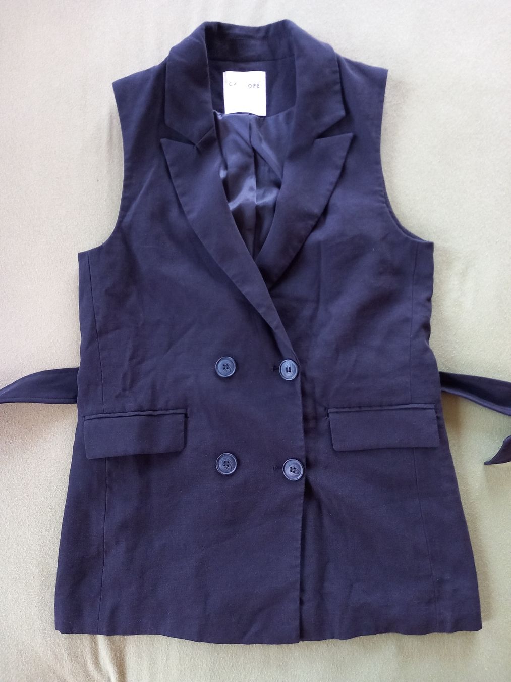 Gilet & Giacche senza maniche: Gilet noir CALLIOPE Taille XS – Usato da Faoug venduto da per_kp6r 1