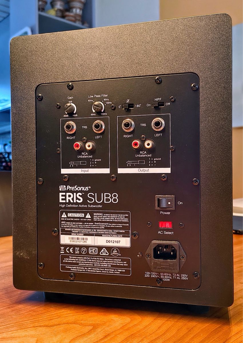 PreSonus Casse acustiche: Presonus Eris Sub8 Subwoofer – Usato da Unterägeri venduto da Vivi55vivi