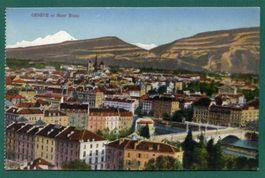 Genève et Mont-Blanc, ca. 1920, ungelaufen