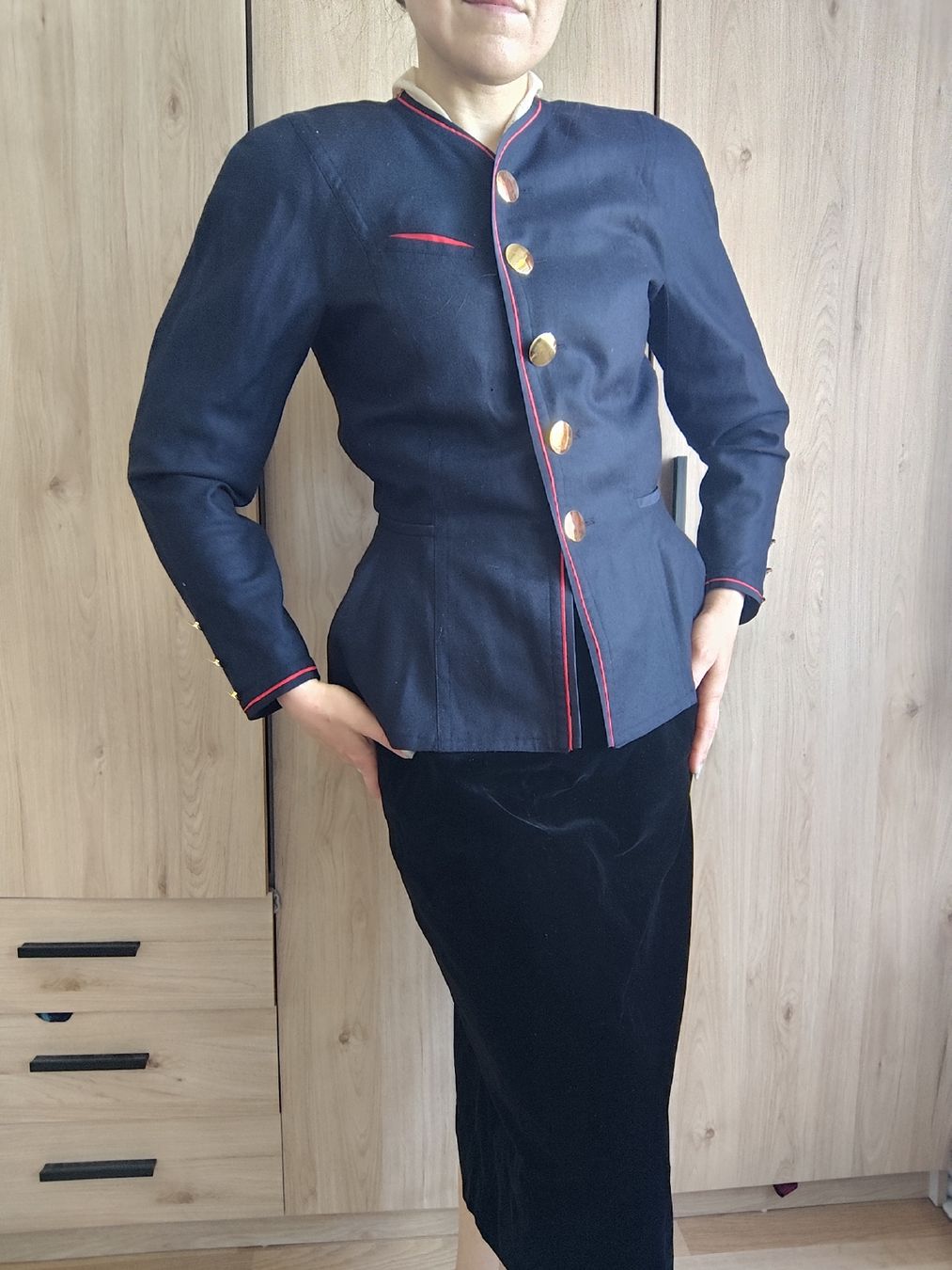 Vestes: DEFEKT Vintage TH Braun Wool Blend Jacket – Défectueux à Mägenwil par VintageGirly 3