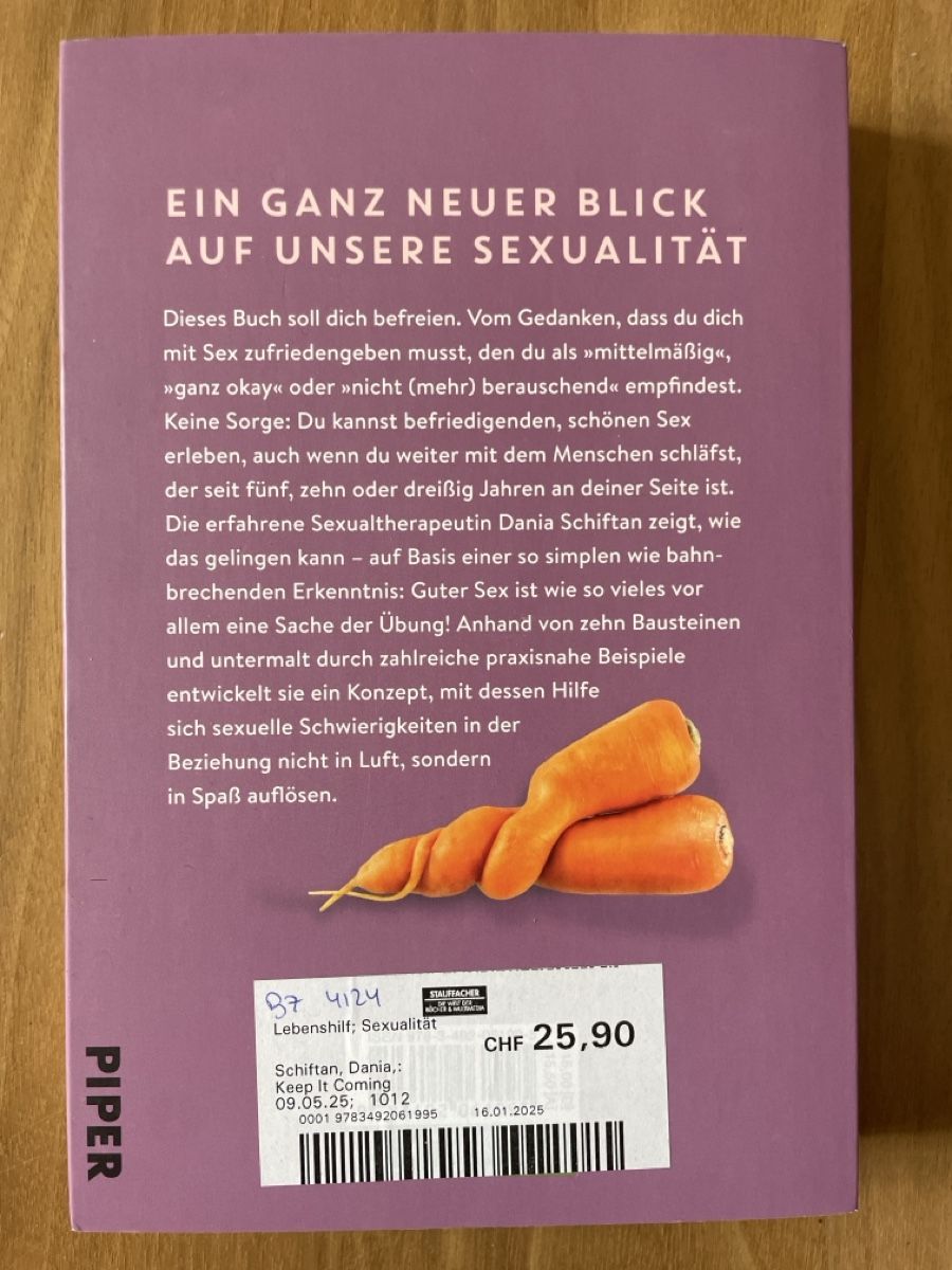Libri: Buch Keep It Coming Dania Schiftan – Usato da Fribourg venduto da Mymikrakra01 1