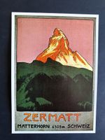 Carte postale, CP, Zermatt Matterhorn, Emile Cardinaux, 1908