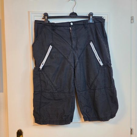 Rainbow Collection Herren Bermuda Gr. 52 Vintage Schwarz