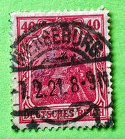 Briefmarken aus Deutsches Reich gestempelt  