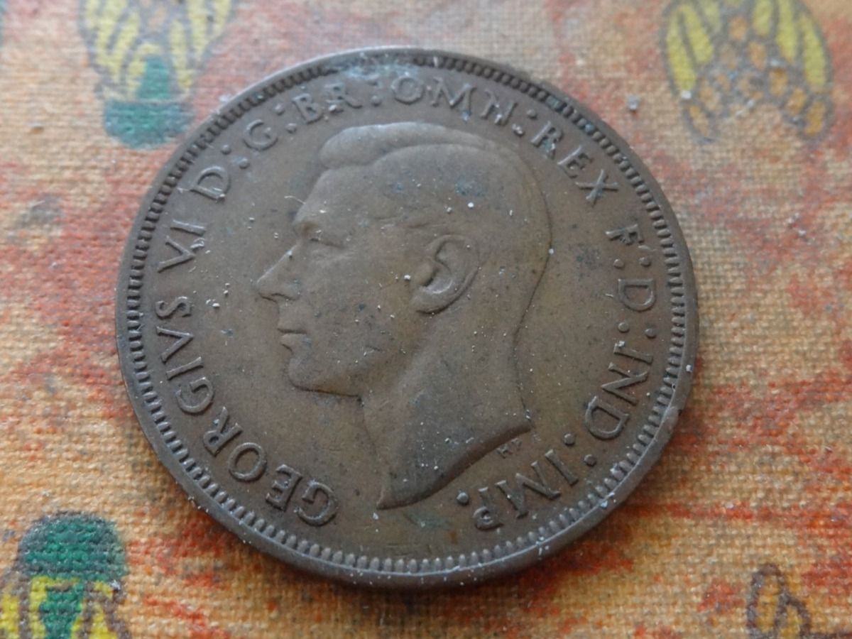 Tutti le monete: ROYAUME-UNI  OLD  One  Penny  1939 – Usato da Romanel-sur-Lausanne venduto da Swift13 1