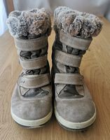 Winterstiefel Primigi Leder gefüttert grau Grösse 34