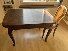 Holztisch ausziehbar