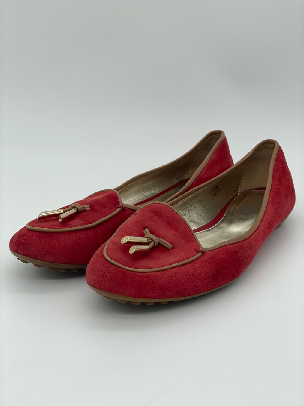 Tod'S Scarpe da donna: Tod's Gommini Mokassin EU 36.5 Rot – Usato da Zürich venduto da shoe_shop 2