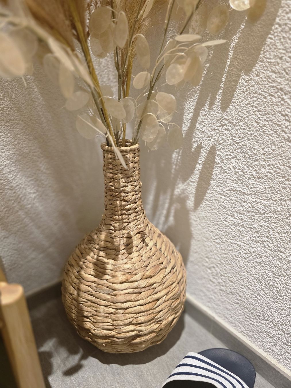 Alle Dekorationen: Deko Flecht Vase mit Dekopflanze Beige – Neu (gemäss Beschreibung) aus Klosters von Sniggels 2
