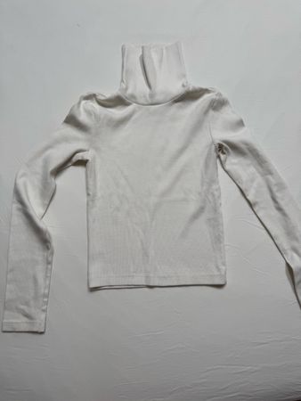Zara Dolcevita Bianca Taglia S