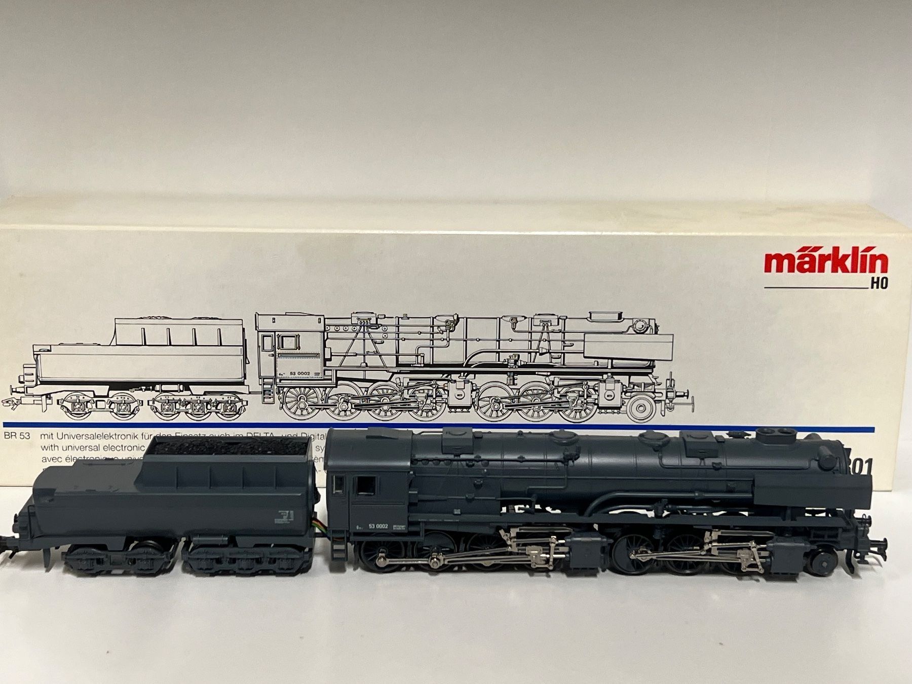 Märklin Modelleisenbahnen: Märklin H0 3301 Dampflok BR 53 Borsig – Gebraucht aus Neuenhof von ludovicco 1