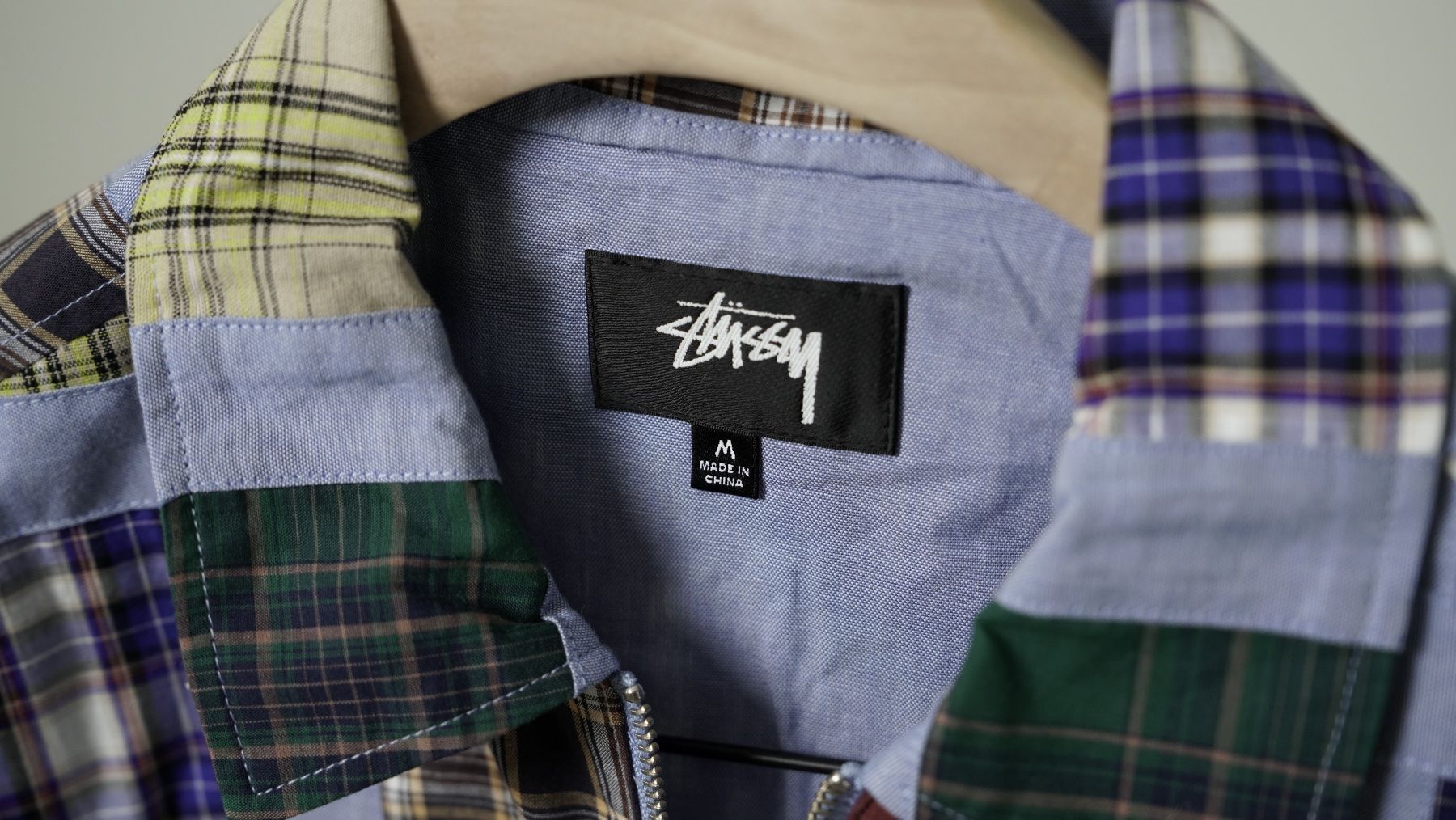 Stüssy Giacche: Stussy Jacke Oversized blau kariert Hemd – Nuovo (secondo la descrizione) da Zürich venduto da julia_vina 2