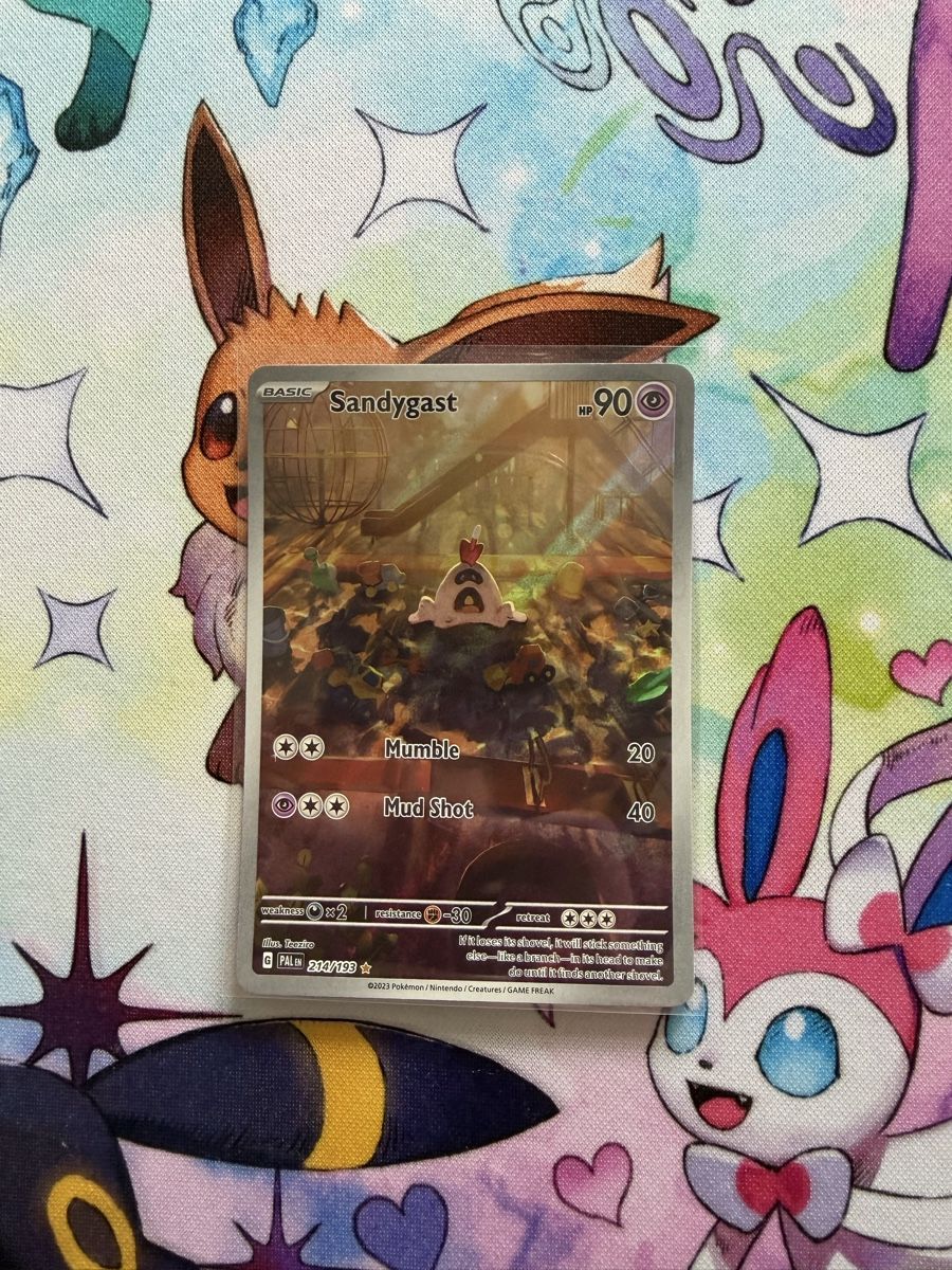 Pokémon Carte collezionabili: Pokemon Sandygast 214/193 PAL  – Usato da Grindelwald venduto da TSG-G-Town
