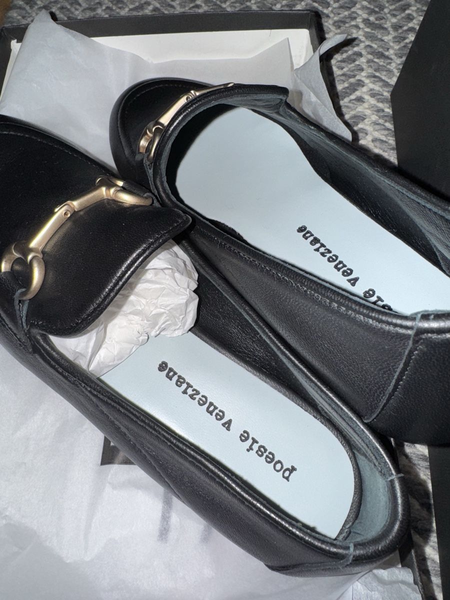 Scarpe da donna: Mocassins noir cuir T35.5 -  neuf – Nuovo e nell'imballaggio originale da Genève venduto da inf_2ggr 1