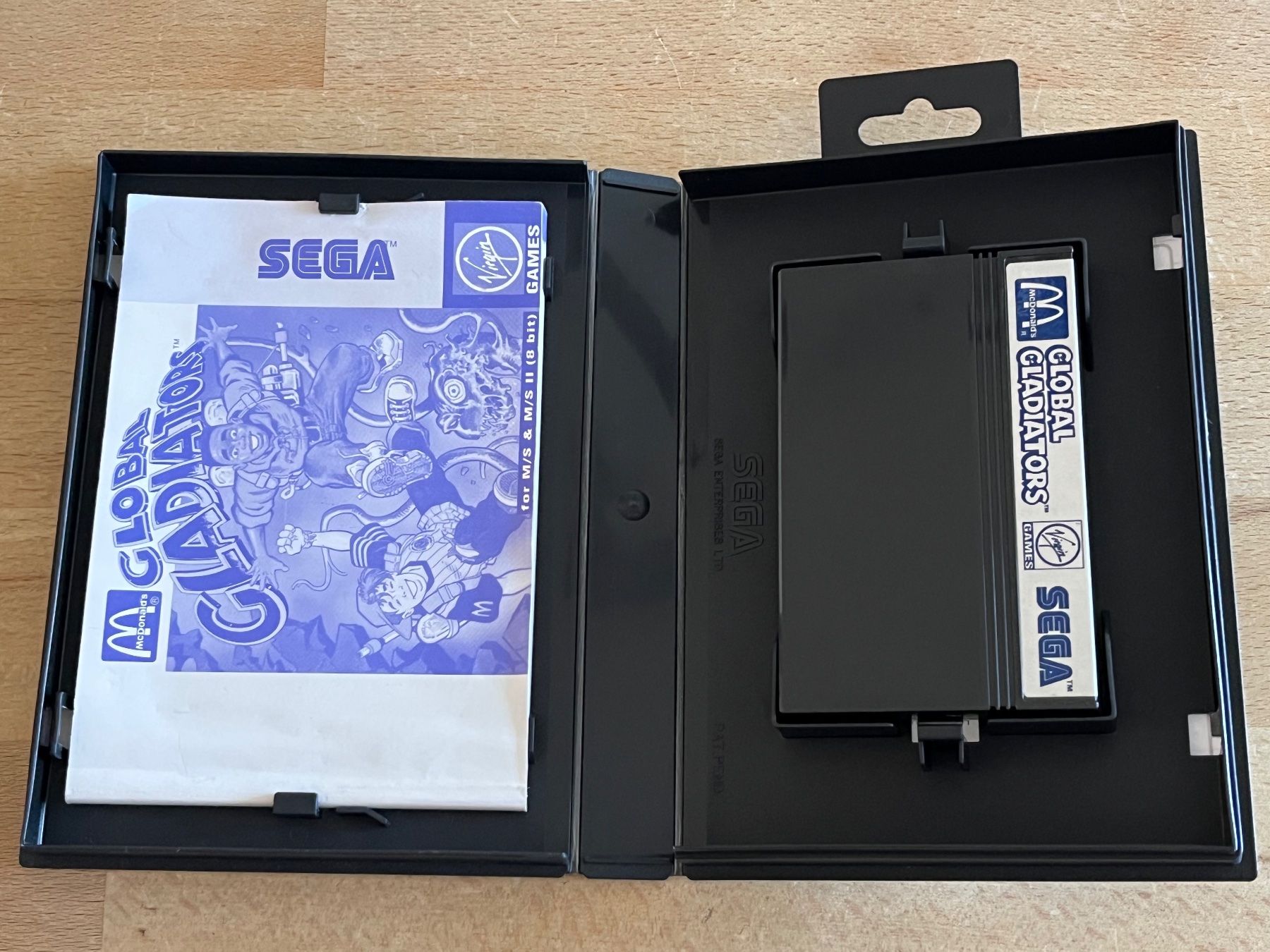Sega Giochi: McDonalds Global Gladiators SEGA Master System OVP – Usato da Thalwil venduto da ranx 1