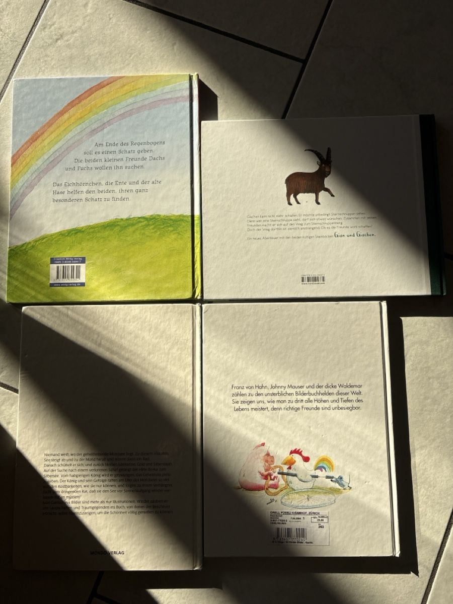 Livres: 4 Kinderbuecher – D'occasion à Nottwil par wasserlufterde 1