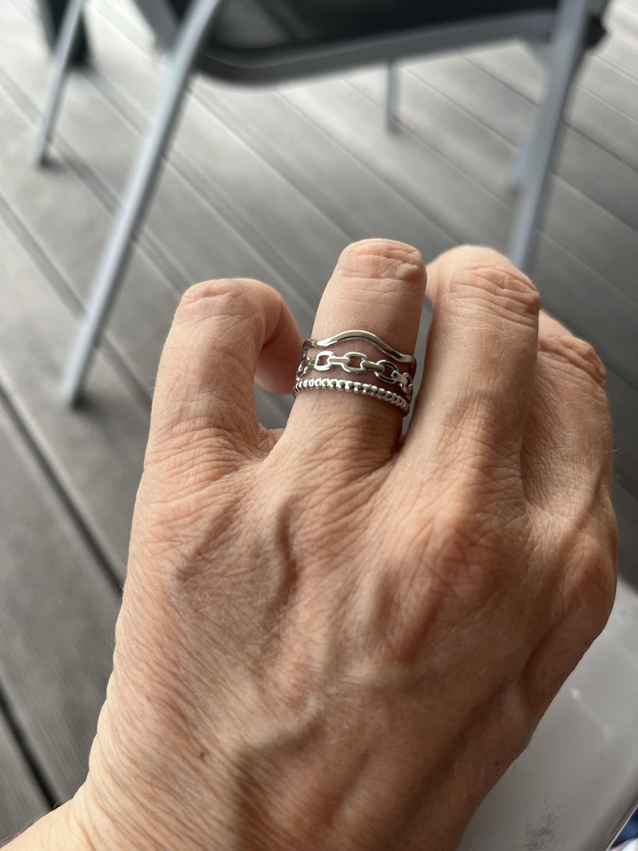 Anelli: Bague fantaisie en acier – Nuovo (secondo la descrizione) da Fully venduto da Sassa68 1