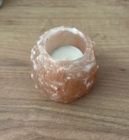 Salzkristall Teelichthalter