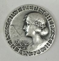 Schweizer Schuetzenmedaille Feldschuetzen, Silber, Top!