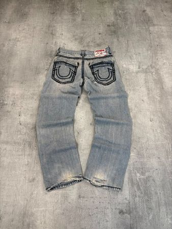Vintage True Religion Straight Baggy Jeans (M)
