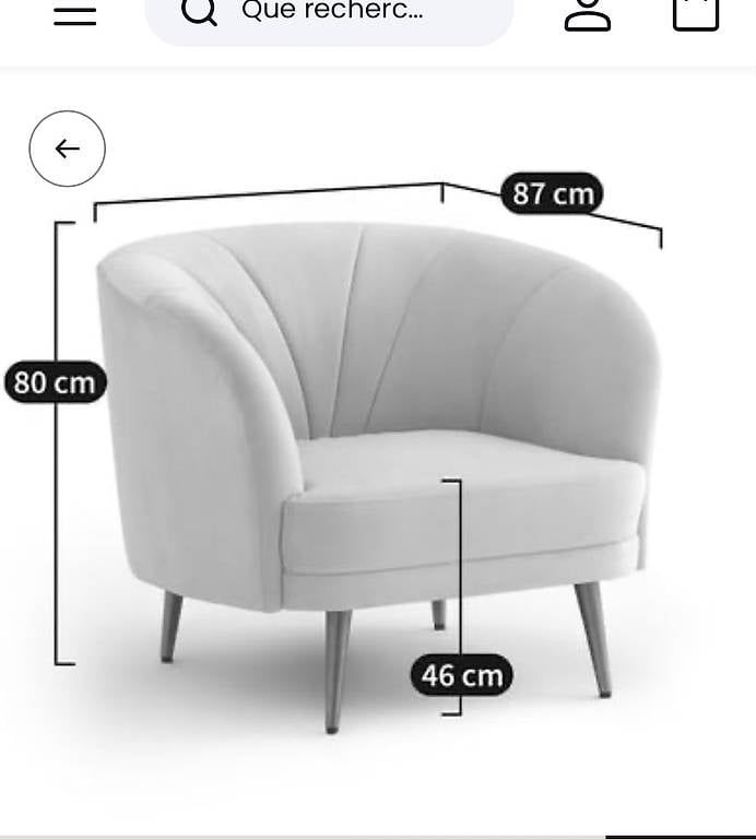 La Redoute Poltrone: Fauteuil La Redoute Intérieurs – Usato da Le Mont-Pèlerin venduto da nad_j5pk 2