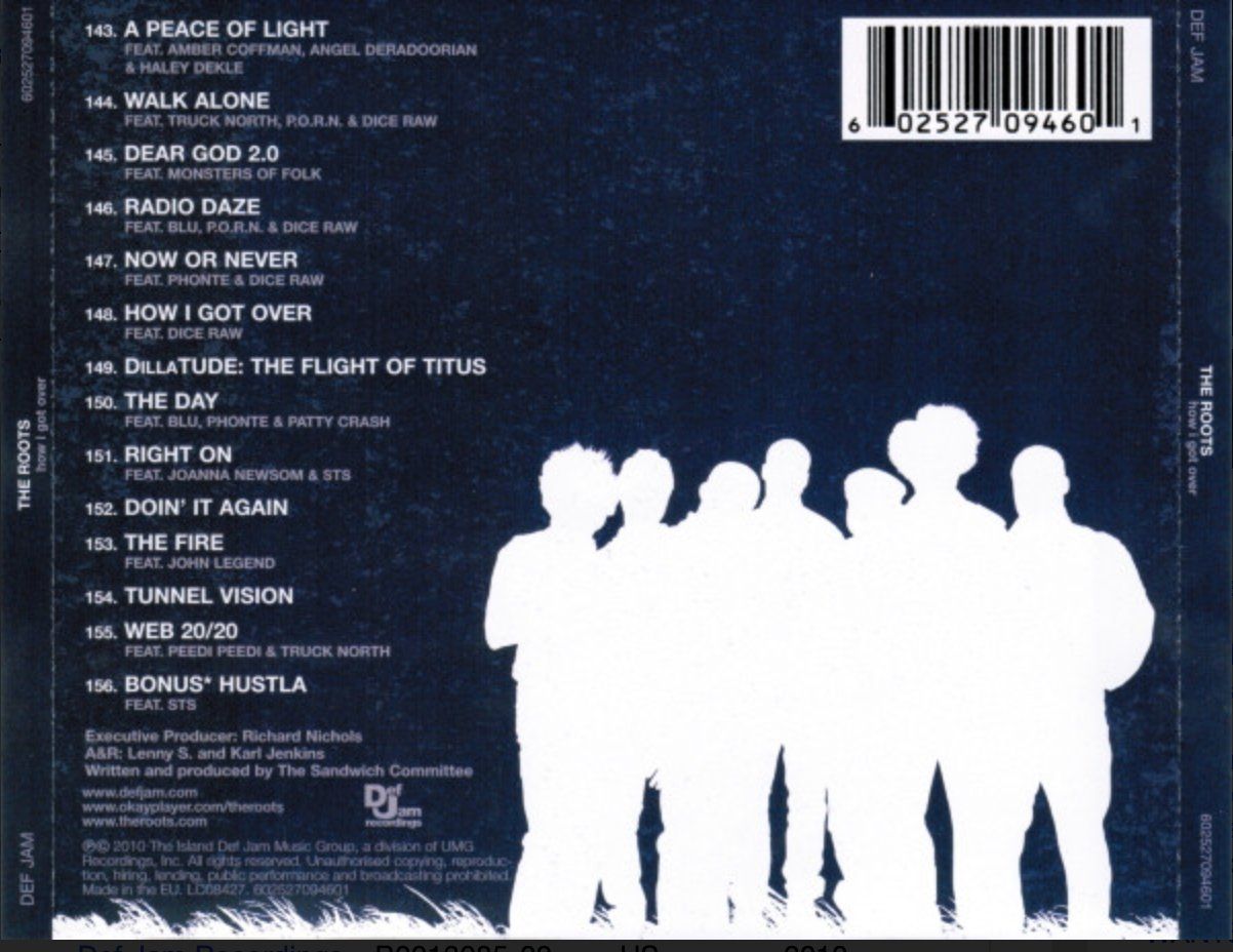 CD: The Roots - how I got over – Usato da Brunnen venduto da Barfly5 1
