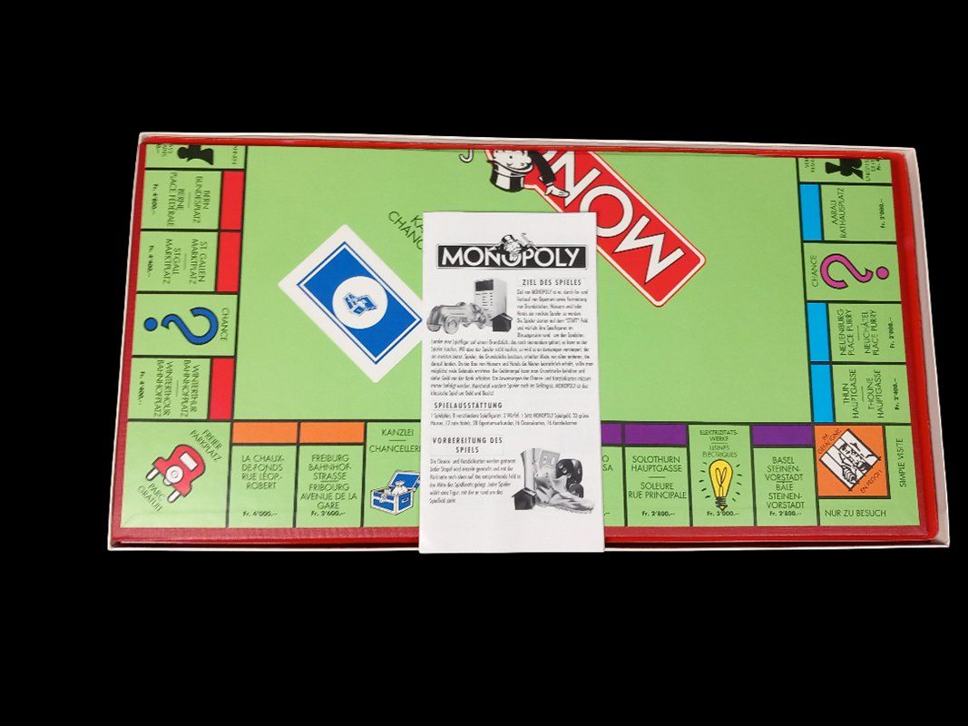 Parker Jeux: PARKER Monopoly Schweiz/Suiss – D'occasion à Hünenberg par Restwert_Zug 1