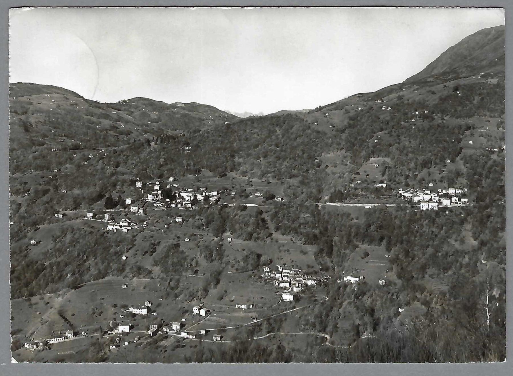Cartoline postali: 1956, ROVEREDO, PANORAMA – Usato da Pura venduto da ulisse1957