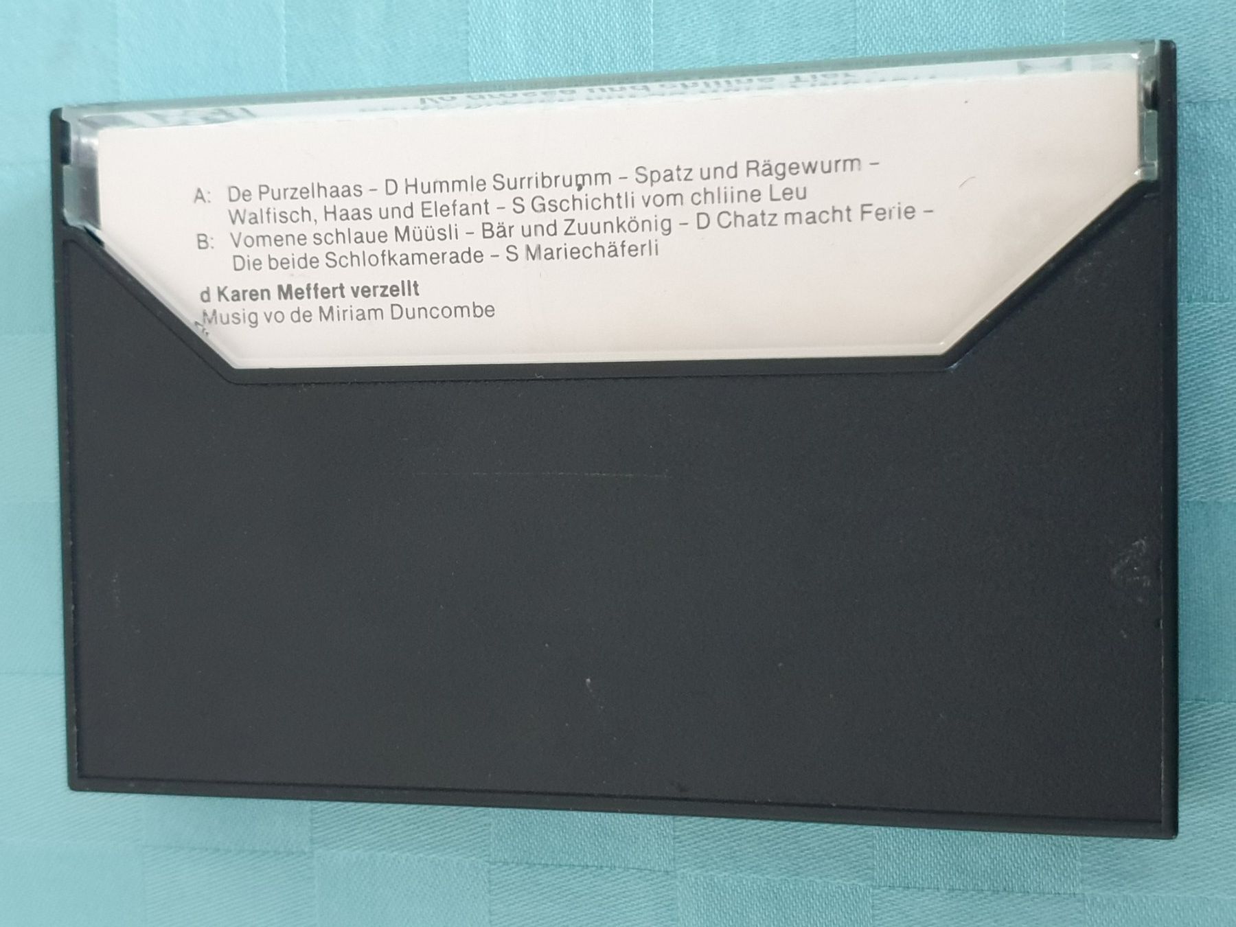 Musicassette: Vo grosse und chliine Tier Kassette – Usato da Mörschwil venduto da spirspi 1
