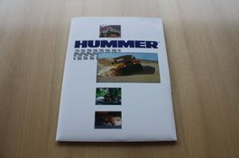 Hummer H1 Pressemappe & Prospekt/Dias 2000