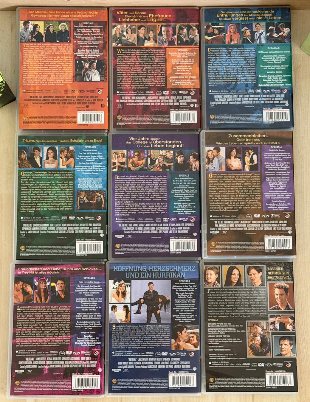 Tutti i DVDs: One Tree Hill Die komplette Serie DVD Box-Set – Usato da Altstätten SG venduto da sheamus 1
