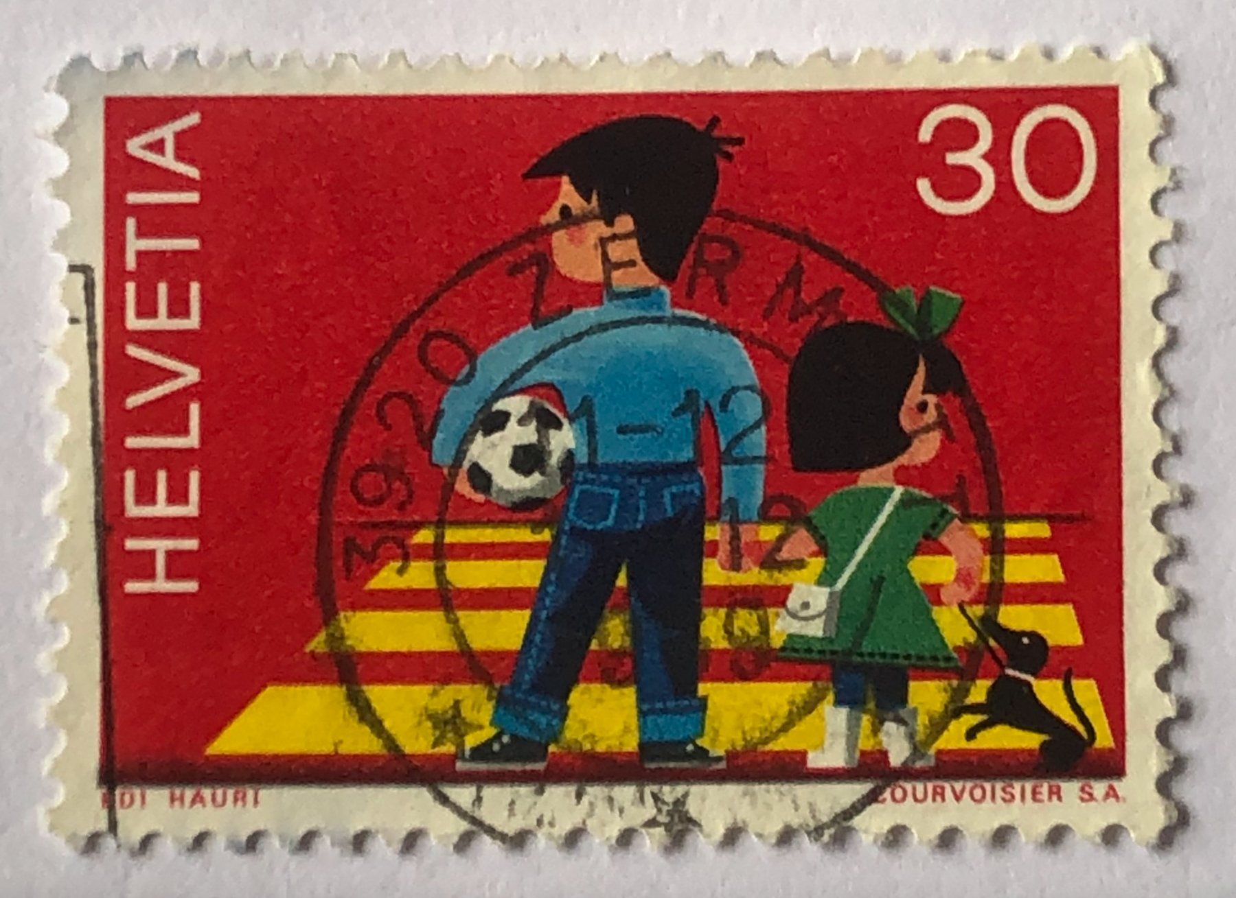 Alle Briefmarken: CH Briefmarken Gestempel Zermatt – Gebraucht aus Aarau von Billa007