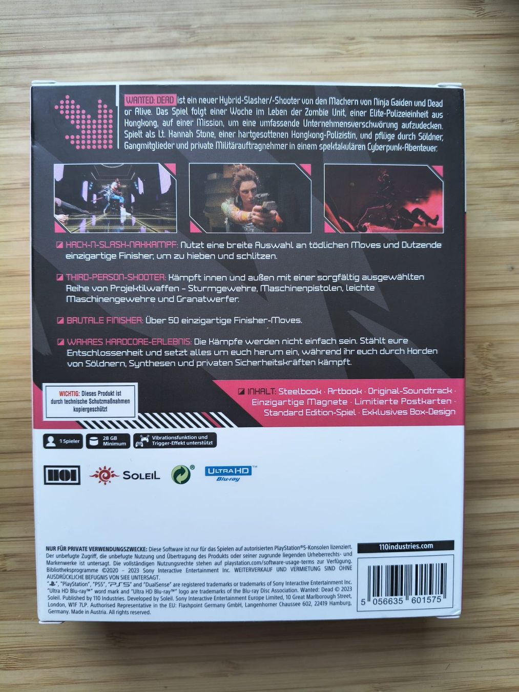 Spiele: Wanted: Dead - Collector's Edition (PS 5) – Gebraucht aus Riedholz von ste_96cd 1