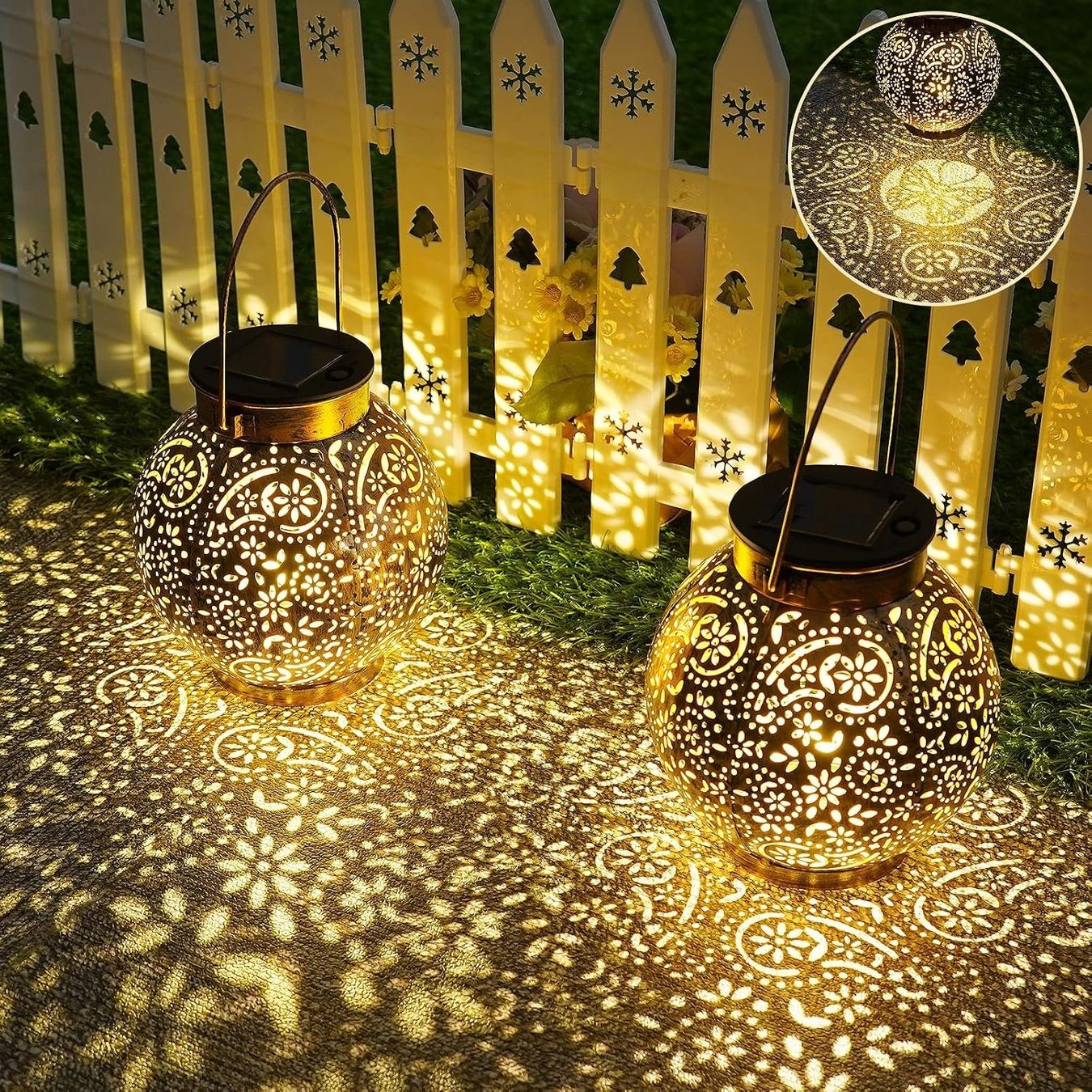 Lanterne: 2x Solarlaterne 2er Set IP65 LED – Nuovo e nell'imballaggio originale da Nuglar venduto da SmartLiving24