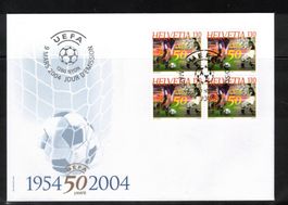 2004  FDC 4er UEFA aus ABO