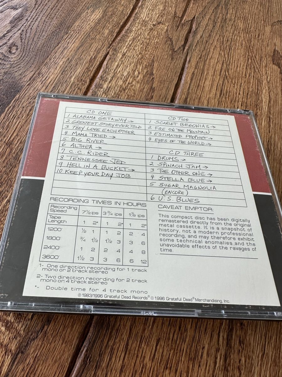 CD: Grateful Dead, 3CD, Dick‘s Picks Vol. 6 – Usato da Weggis venduto da Steff125ch 1