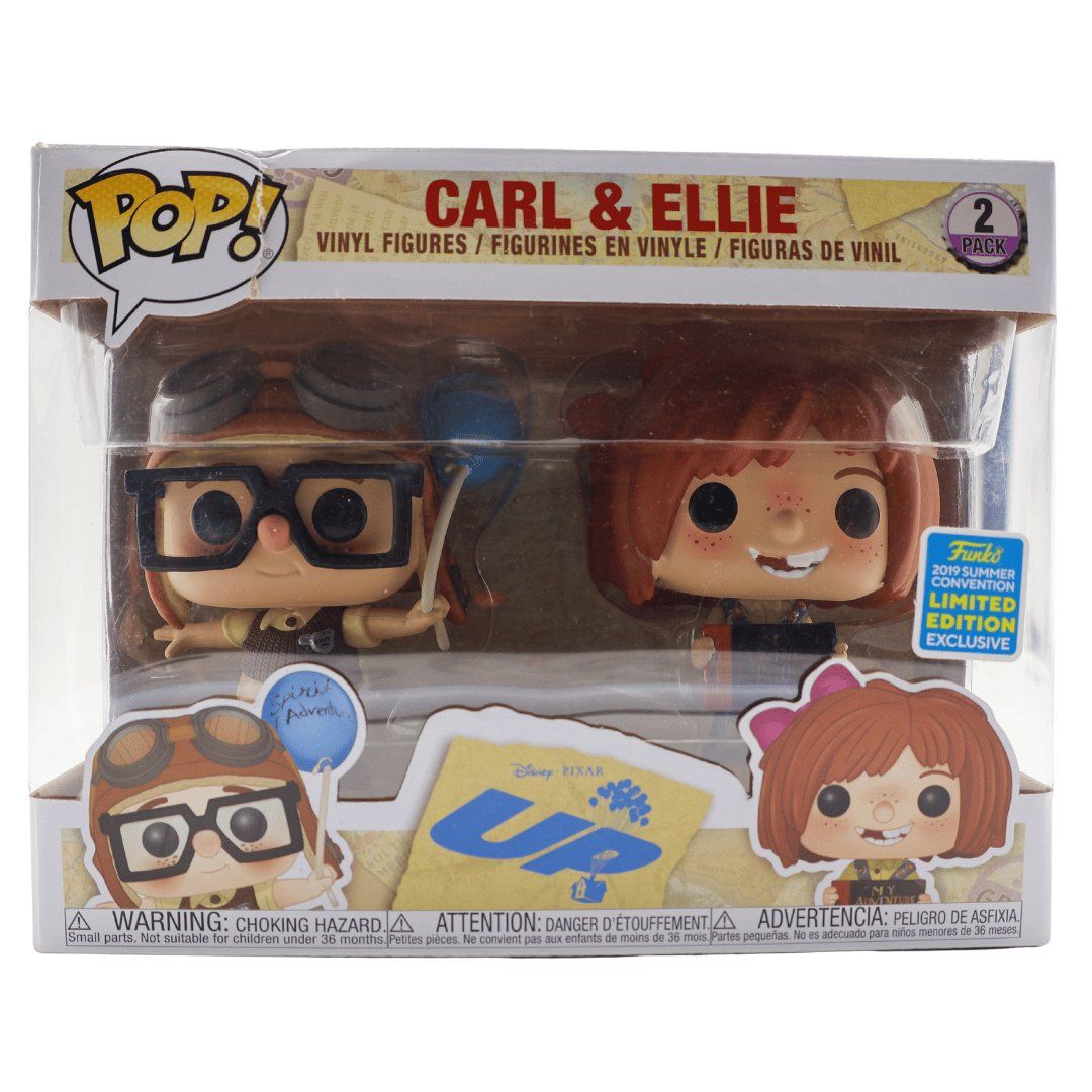 Figuren: Carl & Ellie UP - Two Pack Funko POP - Pixar – Neu und originalverpackt aus Paudex von dindeboy