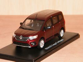 Renault Kangoo III Combi Space seit 2021 dunkelrot met. 1:43