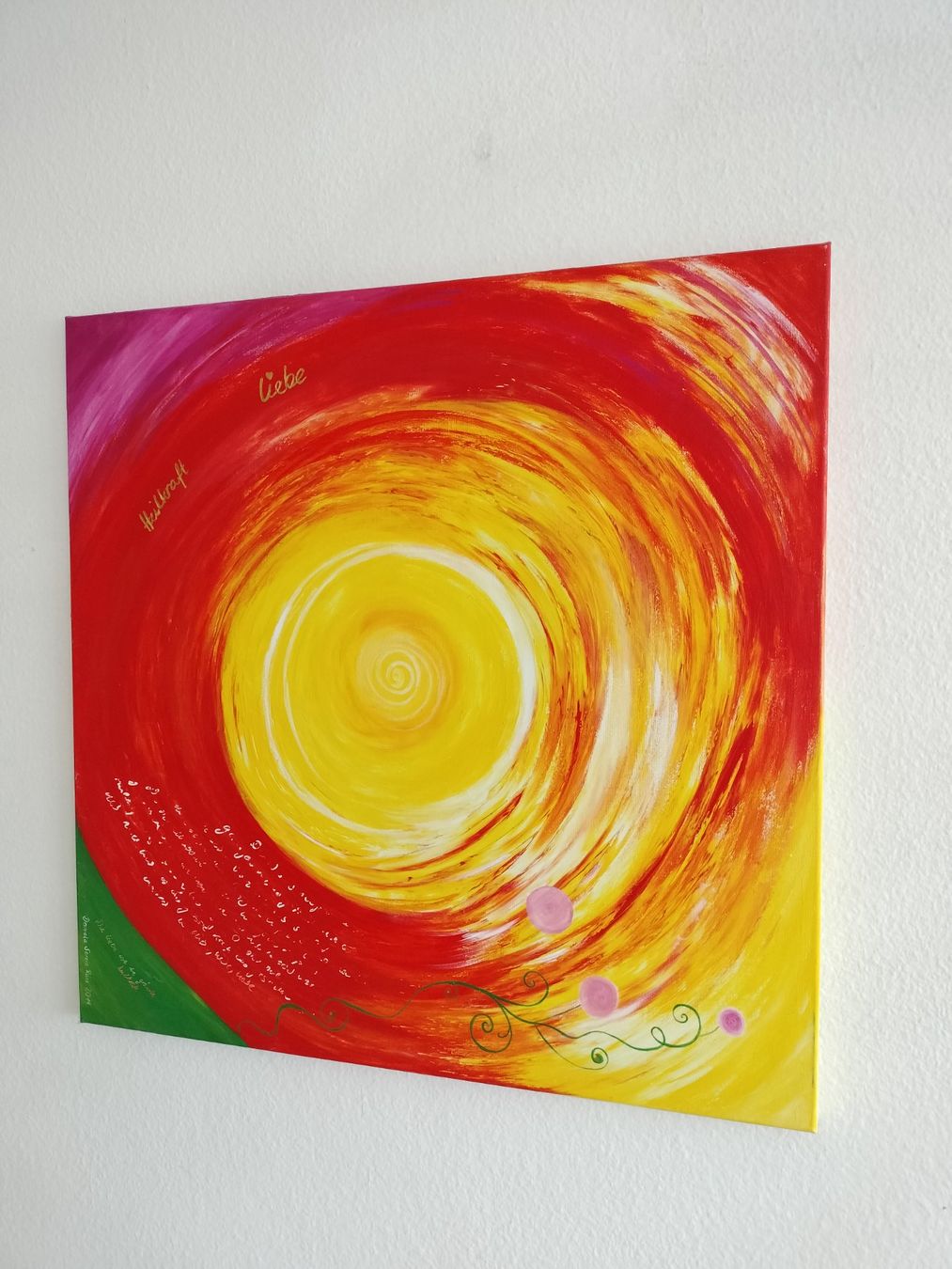 Dipinti: Seelenbild - Lebenskraft 70cm x 70cm – Usato da Zug venduto da Fristeiler 2