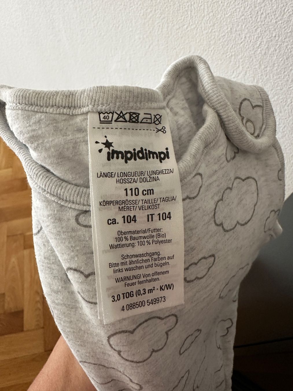 Sacs de couchage: Schlafsack impidimp Grösse 104/110cm, 3TOG – D'occasion à Zürich par Kaimark 2