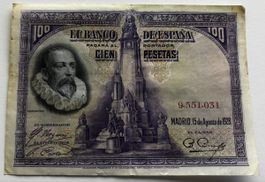 Spanien 100 Pesetas 1928