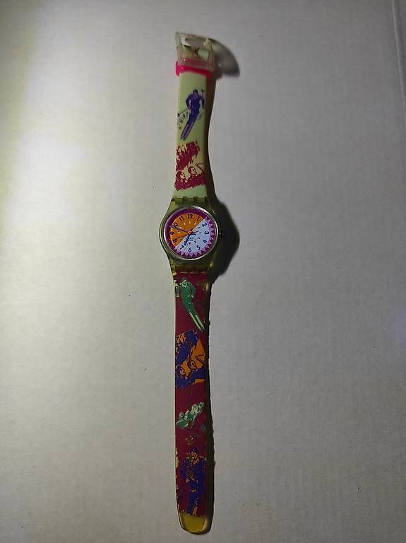 Swatch Uhren: Swatch Lady Ski Slope LN117 Rarität – Gebraucht aus Wetzikon ZH von Matrixx7