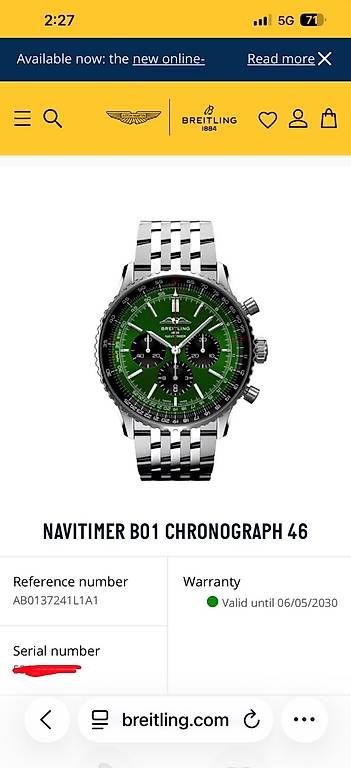 Uhren: Breitling Navitimer  – Gebraucht aus Basel von fma_65qm 4
