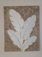 Handgemachtes 3D Relief-Bild in edler Gold-Optik
