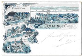Ermatingen Lithografie 5 Bilder