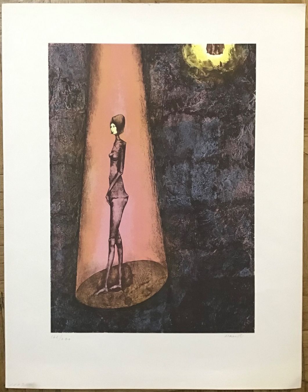 Grafiken & Lithographien: MICHELE MAINOLI LITHOGRAPHIE SIGNIERT NUMMERIERT – Gebraucht aus Gersau von grafik-kunst