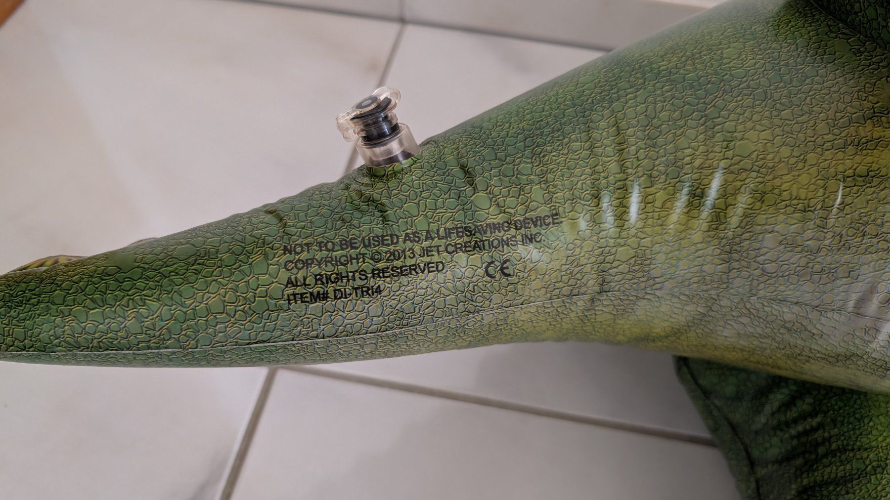 Tutte le decorazioni: Aaufblasbarer Triceratops – Usato da Oberwil-Lieli venduto da meipa3000 2