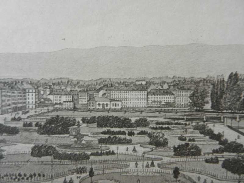 Incisioni: Genève Genf Stahlstich – Usato da Risch venduto da Rischli15 8