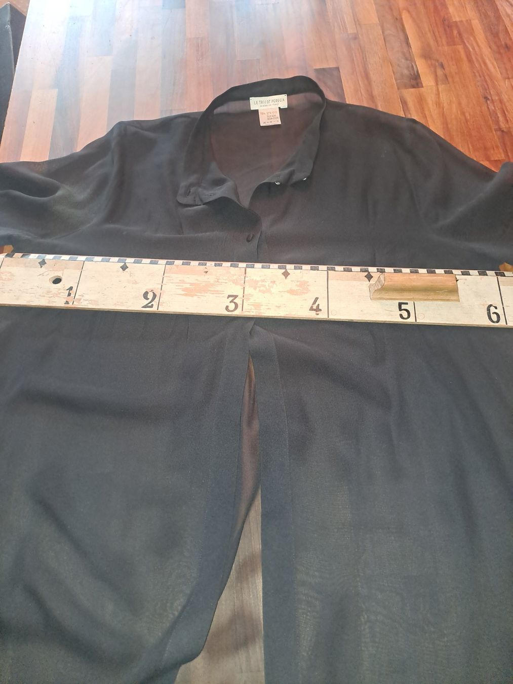 Chemisiers: Seiden Longbluse Gr.XL – D'occasion à Emdthal par kasira 1